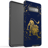 For Samsung Galaxy S10+ Plus Case, Tough Protective Back Cover, Leo Drawing | Protective Cases | iCoverLover.com.au
