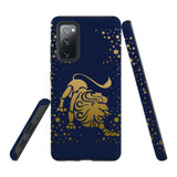 For Samsung Galaxy S20 FE Fan Edition Case, Tough Protective Back Cover, Leo Drawing | Protective Cases | iCoverLover.com.au
