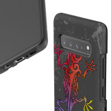For Samsung Galaxy S21 Ultra/S21+ Plus/S21,S20 Ultra/S20+/S20,S10 5G, S10+/S10/S10e, S9+/S9 Case, Tough Protective Back Cover, Colorful Lizard | Protective Cases | iCoverLover.com.au