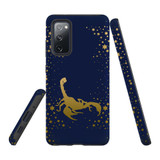 For Samsung Galaxy S20 FE Fan Edition Case, Tough Protective Back Cover, Scorpio Drawing | Protective Cases | iCoverLover.com.au