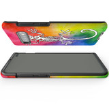 For Samsung Galaxy S10+ Plus Case, Tough Protective Back Cover, Rainbow Lizard | Protective Cases | iCoverLover.com.au