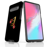 For Samsung Galaxy S21 Ultra/S21+ Plus/S21,S20 Ultra/S20+/S20,S10 5G, S10+/S10/S10e, S9+/S9 Case, Tough Protective Back Cover, Embellished Letter I | Protective Cases | iCoverLover.com.au