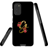 For Samsung Galaxy S20 Ultra Case, Tough Protective Back Cover, Embellished Letter G | Protective Cases | iCoverLover.com.au