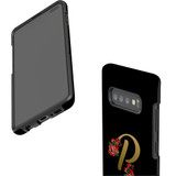 For Samsung Galaxy S10+ Plus Case, Tough Protective Back Cover, Embellished Letter P | Protective Cases | iCoverLover.com.au