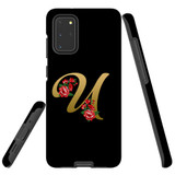 For Samsung Galaxy S9+ Plus Case, Tough Protective Back Cover, Embellished Letter U | Protective Cases | iCoverLover.com.au