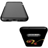 For Samsung Galaxy S10e Case, Tough Protective Back Cover, Embellished Letter V | Protective Cases | iCoverLover.com.au