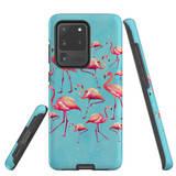 For Samsung Galaxy S9 Case, Tough Protective Back Cover, Flamingoes | Protective Cases | iCoverLover.com.au