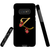For Samsung Galaxy S10e Case, Tough Protective Back Cover, Embellished Letter Z | Protective Cases | iCoverLover.com.au