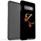 For Samsung Galaxy S10+ Plus Case, Tough Protective Back Cover, Embellished Letter Z | Protective Cases | iCoverLover.com.au