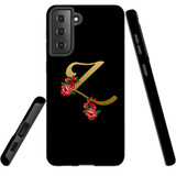 For Samsung Galaxy S21+ Plus Case, Tough Protective Back Cover, Embellished Letter Z | Protective Cases | iCoverLover.com.au