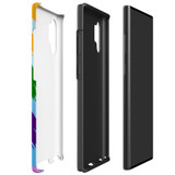 For Samsung Galaxy Note 20 Ultra, Note 20, Note 10+ Plus, Note 9 Case, Tough Protective Back Cover, Rainbow Brushes | Protective Cases | iCoverLover.com.au