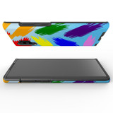 For Samsung Galaxy Note 20 Ultra, Note 20, Note 10+ Plus, Note 9 Case, Tough Protective Back Cover, Rainbow Brushes | Protective Cases | iCoverLover.com.au