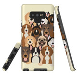 For Samsung Galaxy Note 9 Case, Tough Protective Back Cover, Seamless Dogs | Protective Cases | iCoverLover.com.au