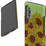 For Samsung Galaxy Note 20 UItra/Note 20/Note 10+ Plus/Note 10/9 Case, Tough Protective Back Cover, Sunflowers | Protective Cases | iCoverLover.com.au