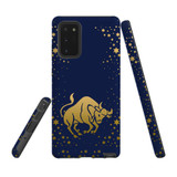 For Samsung Galaxy Note 20 Case, Tough Protective Back Cover, Taurus Drawing | Protective Cases | iCoverLover.com.au