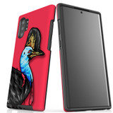 For Samsung Galaxy Note 20 UItra/Note 20/Note 10+ Plus/Note 10/9 Case, Tough Protective Back Cover, Cassowary Portrait | Protective Cases | iCoverLover.com.au