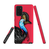 For Samsung Galaxy Note 20 Case, Tough Protective Back Cover, Cassowary Portrait | Protective Cases | iCoverLover.com.au