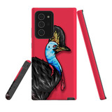 For Samsung Galaxy Note 20 Ultra Case, Tough Protective Back Cover, Cassowary Portrait | Protective Cases | iCoverLover.com.au