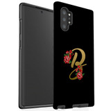 For Samsung Galaxy Note 20 Ultra, Note 20, Note 10+ Plus, Note 9 Case, Tough Protective Back Cover, Embellished Letter B | Protective Cases | iCoverLover.com.au