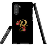 For Samsung Galaxy Note 10 Case, Tough Protective Back Cover, Embellished Letter B | Protective Cases | iCoverLover.com.au