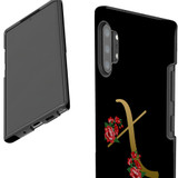 For Samsung Galaxy Note 20 Ultra, Note 20, Note 10+ Plus, Note 9 Case, Tough Protective Back Cover, Embellished Letter X | Protective Cases | iCoverLover.com.au