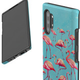 For Samsung Galaxy Note 20 Ultra, Note 20, Note 10+ Plus, Note 9 Case, Tough Protective Back Cover, Flamingoes | Protective Cases | iCoverLover.com.au