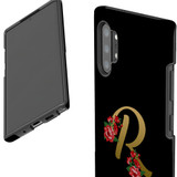 For Samsung Galaxy Note 20 Ultra, Note 20, Note 10+ Plus, Note 9 Case, Tough Protective Back Cover, Embellished Letter R | Protective Cases | iCoverLover.com.au