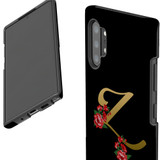 For Samsung Galaxy Note 20 Ultra, Note 20, Note 10+ Plus, Note 9 Case, Tough Protective Back Cover, Embellished Letter Z | Protective Cases | iCoverLover.com.au
