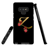 For Samsung Galaxy Note 9 Case, Tough Protective Back Cover, Embellished Letter Z | Protective Cases | iCoverLover.com.au
