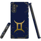 For Samsung Galaxy Note 10 Case, Tough Protective Back Cover, Gemini Sign | Protective Cases | iCoverLover.com.au