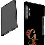 For Samsung Galaxy Note 20 Ultra, Note 20, Note 10+ Plus, Note 9 Case, Tough Protective Back Cover, Embellished Letter G | Protective Cases | iCoverLover.com.au