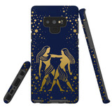 For Samsung Galaxy Note 9 Case, Tough Protective Back Cover, Gemini Drawing | Protective Cases | iCoverLover.com.au