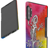 For Samsung Galaxy Note 20 UItra/Note 20/Note 10+ Plus/Note 10/9 Case, Tough Protective Back Cover, Rainbow Lizard | Protective Cases | iCoverLover.com.au