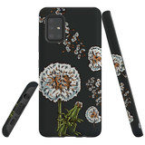 For Samsung Galaxy A51 5G Case, Tough Protective Back Cover, Dandelion Flowers | Protective Cases | iCoverLover.com.au