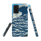 For Samsung Galaxy Note 20 Case, Tough Protective Back Cover, Japanese Wave | Protective Cases | iCoverLover.com.au