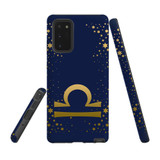 For Samsung Galaxy Note 20 Case, Tough Protective Back Cover, Libra Sign | Protective Cases | iCoverLover.com.au