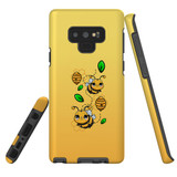 For Samsung Galaxy Note 9 Case, Tough Protective Back Cover, Honey Bees | Protective Cases | iCoverLover.com.au