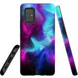 For Samsung Galaxy A71 4G Case, Tough Protective Back Cover, Abstract Galaxy | Protective Cases | iCoverLover.com.au