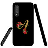 For Samsung Galaxy A90 5G Case, Tough Protective Back Cover, Embellished Letter A | Protective Cases | iCoverLover.com.au