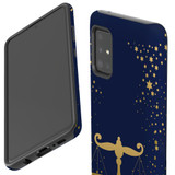 For Samsung Galaxy A51 5G/4G, A71 5G/4G, A90 5G Case, Tough Protective Back Cover, Libra Drawing | Protective Cases | iCoverLover.com.au