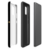 For Samsung Galaxy A51 5G/4G, A71 5G/4G, A90 5G Case, Tough Protective Back Cover, Embellished Letter W | Protective Cases | iCoverLover.com.au