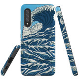 For Samsung Galaxy A90 5G Case, Tough Protective Back Cover, Japanese Wave | Protective Cases | iCoverLover.com.au