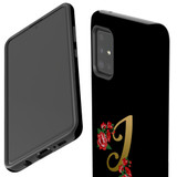 For Samsung Galaxy A51 5G/4G, A71 5G/4G, A90 5G Case, Tough Protective Back Cover, Embellished Letter I | Protective Cases | iCoverLover.com.au