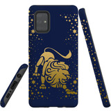 For Samsung Galaxy A71 5G Case, Tough Protective Back Cover, Leo Drawing | Protective Cases | iCoverLover.com.au