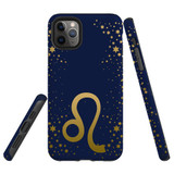 For iPhone 11 Pro Case, Tough Protective Back Cover, Leo Sign | Protective Cases | iCoverLover.com.au