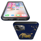 For iPhone 14 Pro Max/14 Pro/14 and older Case, Protective Back Cover, Leo Drawing | Shockproof Cases | iCoverLover.com.au