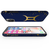 For iPhone 14 Pro Max, 14 Pro, 14 & Older Case, Protective Back Cover, Gemini Sign | Protective Cases | iCoverLover.com.au