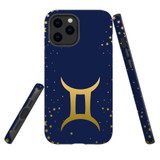For iPhone 12 / 12 Pro Case, Tough Protective Back Cover, Gemini Sign | Protective Cases | iCoverLover.com.au