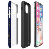 For iPhone 14 Pro Max, 14 Pro, 14 & Older Case, Protective Back Cover, Pisces Drawing | Protective Cases | iCoverLover.com.au