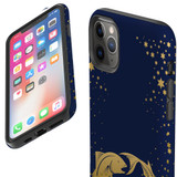 For iPhone 14 Pro Max, 14 Pro, 14 & Older Case, Protective Back Cover, Pisces Drawing | Protective Cases | iCoverLover.com.au